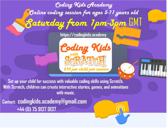(c) Saturday Session - 1 pm to 3 pm (£10 per child)